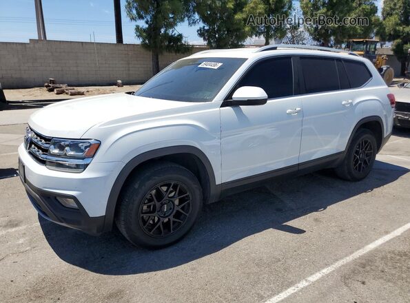 1V2CP2CA2JC592850 2018 VOLKSWAGEN ATLAS White Հետևի ձախ