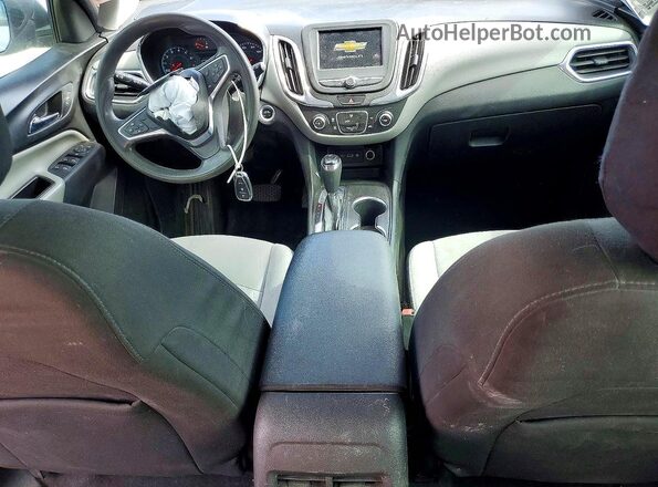 3GNAXHEV2KS624291 2019 CHEVROLET EQUINOX Silver Widok zestawu wskaźników