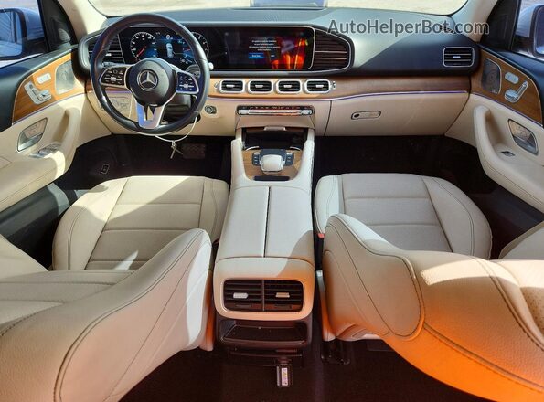 4JGFB4JB1NA732212 2022 MERCEDES-BENZ GLE White Widok zestawu wskaźników