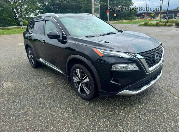 JN8BT3DDXPW306777 2023 NISSAN ROGUE Black Rear right