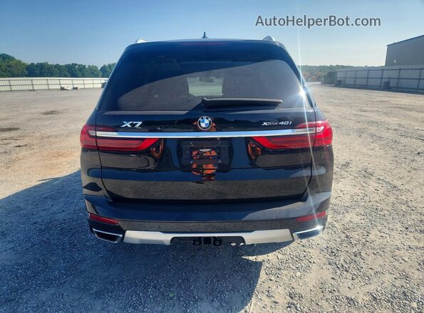 5UXCW2C5XKLB44253 2019 BMW X7 Black წინა სალონის ხედი