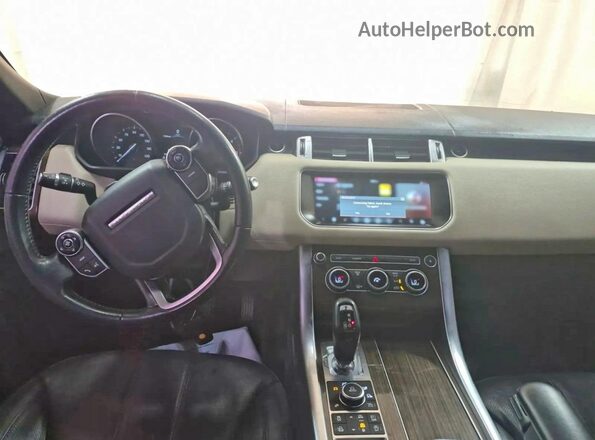 SALWR2FK0HA162357 2017 LAND ROVER RANGE ROVER White Widok zestawu wskaźników