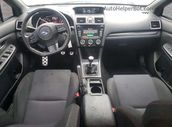 JF1VA1A68K9828765 2019 SUBARU WRX Черный Вид щитка приборов