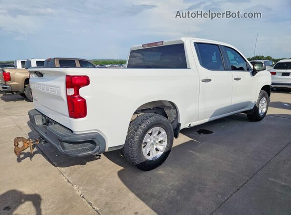 3GCPWAEH0KG133762 2019 CHEVROLET SILVERADO White Передня права чверть