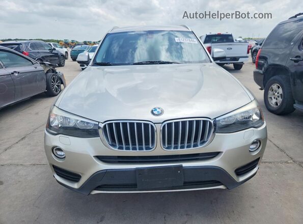 5UXWX9C59H0T12393 2017 BMW X3 Silver უკანა ხედი
