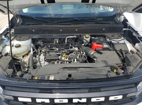 3FMCR9C63MRB08802 2021 FORD BRONCO Белый Вид подкапотного пространства