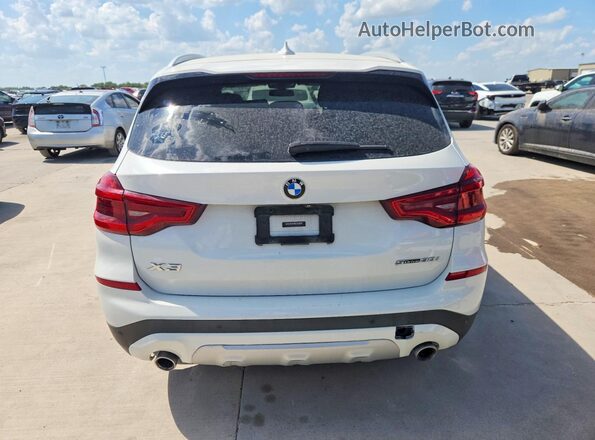 5UXTY3C08L9B55304 2020 BMW X3 White Սալոնի դիմացի տեսք