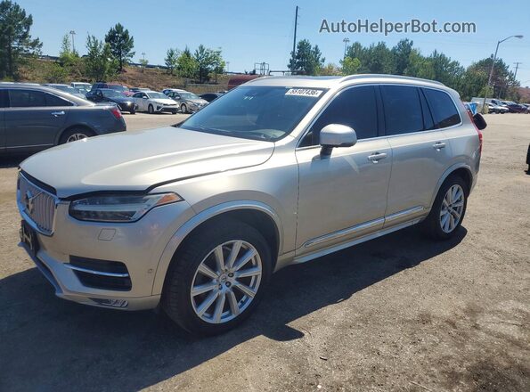 YV4A22PL5G1016576 2016 VOLVO XC90 Beige Задня ліва чверть
