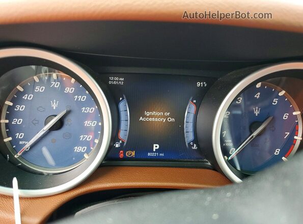 ZAM57RTA1G1175027 2016 MASERATI GHIBLI Gray Vista de los asientos traseros