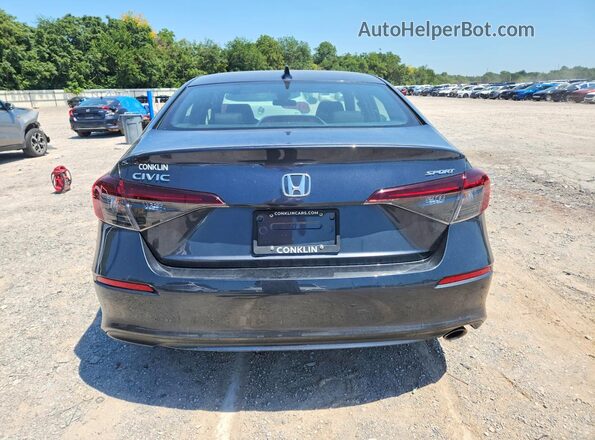 2HGFE2F53SH539495 2025 HONDA CIVIC Charcoal Front interior view