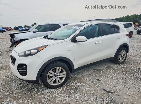 KNDPMCAC8H7127708 2017 KIA SPORTAGE White Tył lewy