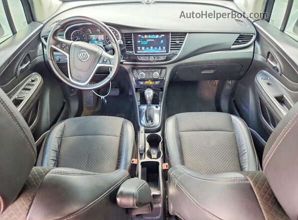 KL4CJASB8HB017511 2017 BUICK ENCORE White Вид щитка приладів