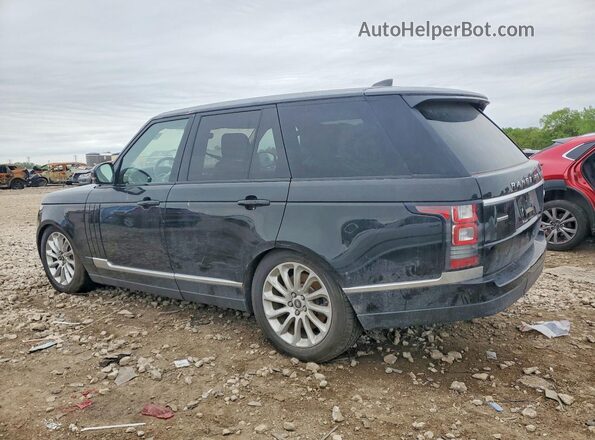 SALGS2FE1HA329795 2017 LAND ROVER RANGE Черный Задняя правая четверть