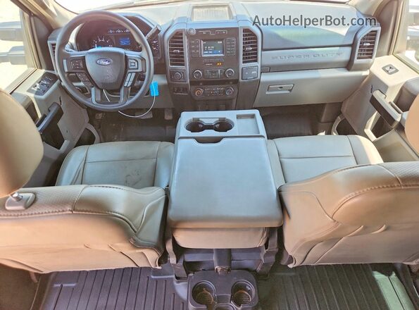 1FT7W2B6XKED64314 2019 FORD F250 Silver ხელსაწყოთა პანელის ხედი