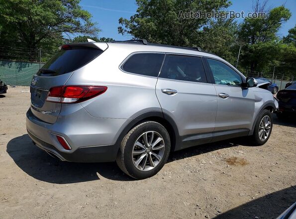 KM8SMDHFXHU170783 2017 HYUNDAI SANTA Silver წინა მარჯვენა