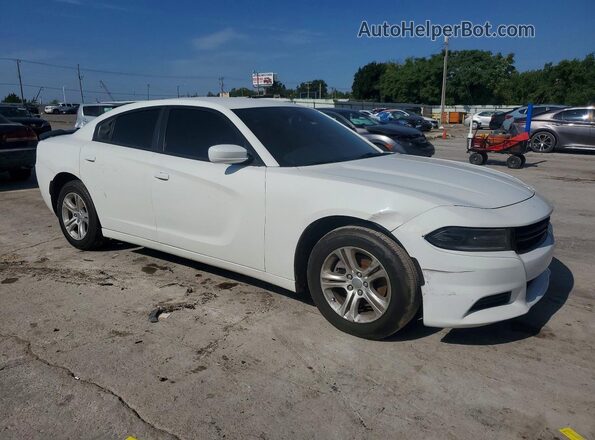 2C3CDXBG6KH664648 2019 DODGE CHARGER White Vista frontal