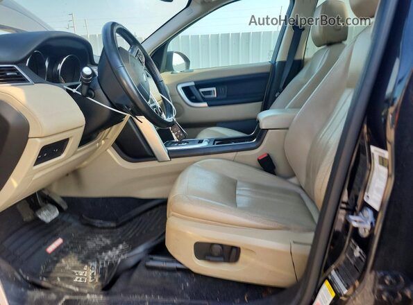 SALCR2BG7HH657120 2017 LAND ROVER DISCOVERY Black Вид панелі приладів