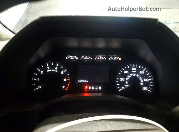 1FTEW1E41KFC05204 2019 FORD F150 Gray Vista de los asientos traseros
