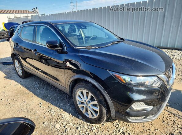 JN1BJ1AV4MW561894 2021 NISSAN ROGUE Black Front view