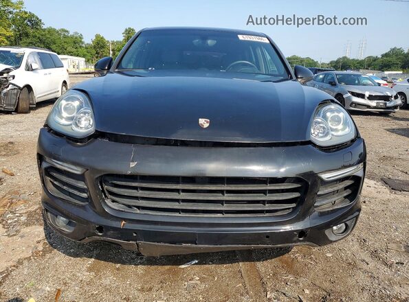 WP1AA2A25HKA85543 2017 PORSCHE CAYENNE Black Вид ззаду