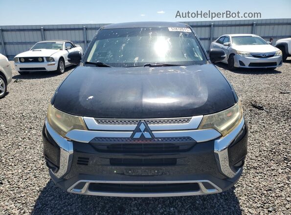 JA4AD3A34KZ043364 2019 MITSUBISHI OUTLANDER Black Вид ззаду