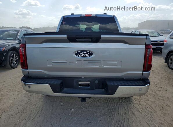 1FTFW3L80RKE29426 2024 FORD F150 Серебряный Вид салона спереди