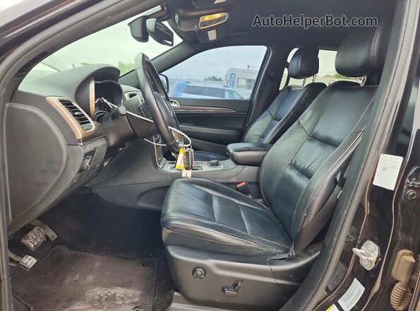 1C4RJFBG3GC307804 2016 JEEP GRAND Black Առջևի վահանակի տեսք