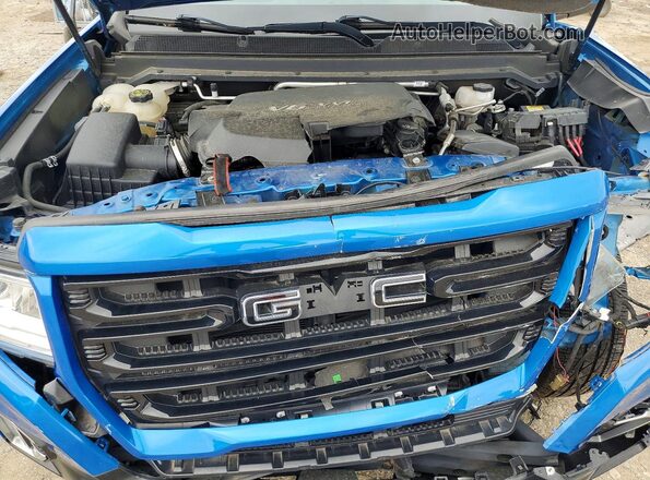 1GTG5CEN2N1164681 2022 GMC CANYON Синий Вид подкапотного пространства