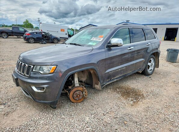 1C4RJFBG9HC647203 2017 JEEP GRAND Charcoal Rear left