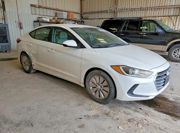 5NPD74LF3HH078307 2017 HYUNDAI ELANTRA White Դիմացի տեսք