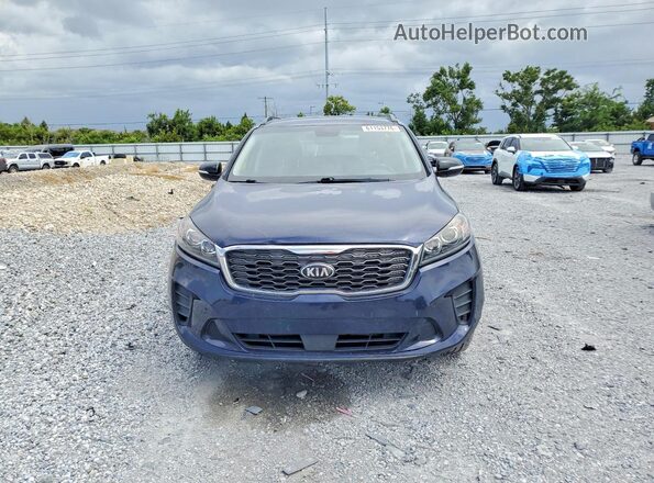 5XYPG4A57LG697435 2020 KIA SORENTO Синий Вид сзади