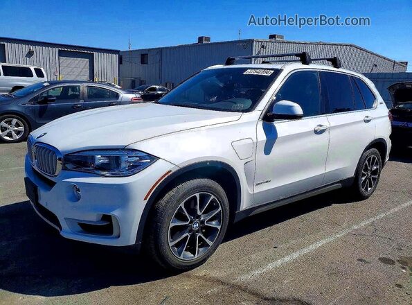 5UXKT0C55H0S80614 2017 BMW X5 White Tył lewy