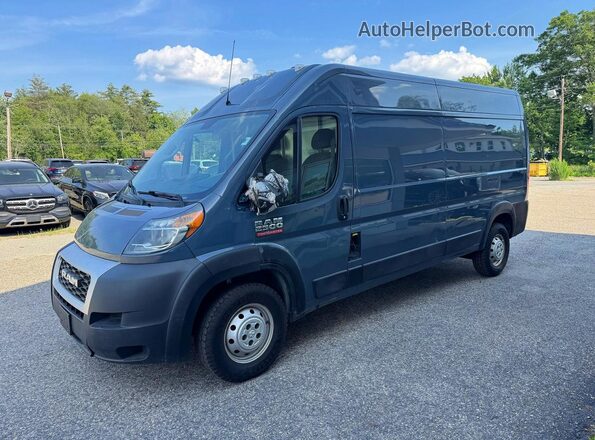 3C6TRVDGXKE518108 2019 RAM PROMASTER Gray Trasero derecho