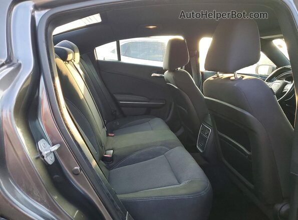 2C3CDXBG4GH140440 2016 DODGE CHARGER Gray Սալոնի հետևի տեսք