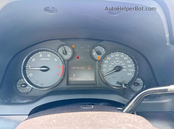 5TFRM5F14GX099481 2016 TOYOTA TUNDRA White ხელსაწყოთა პანელის ხედი