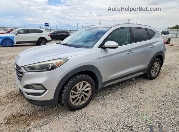 KM8J3CA40HU313774 2017 HYUNDAI TUCSON Silver Հետևի ձախ