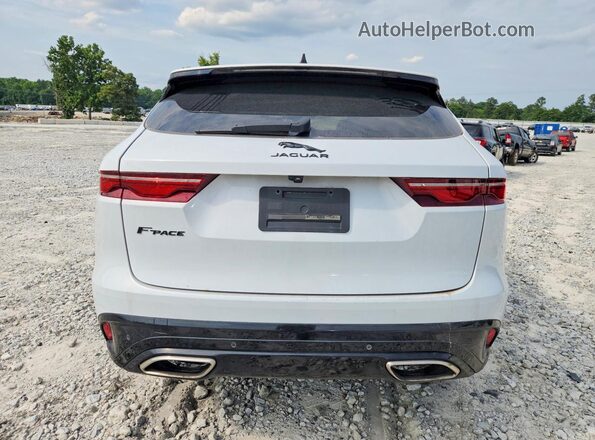 SADCJ2EU1MA667276 2021 JAGUAR F-PACE White Вид ззаду
