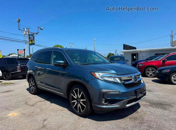 5FNYF6H0XNB033816 2022 HONDA PILOT Blue უკანა მარცხენა