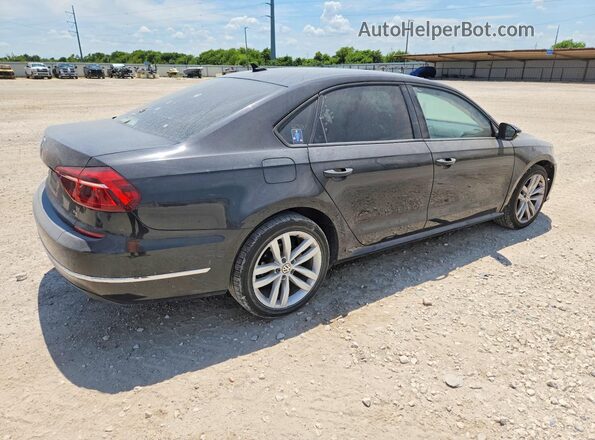 1VWLA7A3XKC009735 2019 VOLKSWAGEN PASSAT Black Передня права чверть