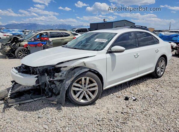 1VWLA7A38KC004968 2019 VOLKSWAGEN PASSAT White Rear left