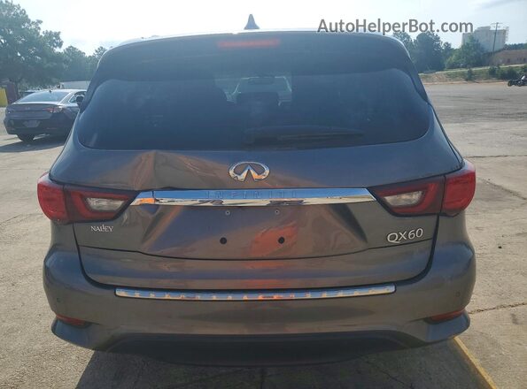 5N1DL0MN3KC564625 2019 INFINITI QX60 Gray წინა სალონის ხედი