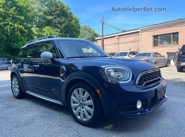 WMZYT5C5XK3E69700 2019 MINI COOPER Blue Tył lewy