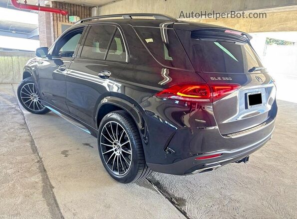 4JGFB4JB0NA804484 2022 MERCEDES-BENZ GLE Black Tył prawy