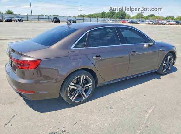 WAUENAF44HN017726 2017 AUDI A4 Brown წინა მარჯვენა