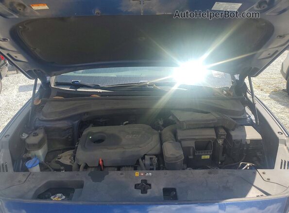5NMS23AD8KH048080 2019 HYUNDAI SANTA FE Blue Вид наклейки з VIN-кодом