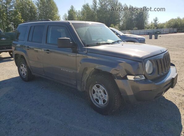 1C4NJRBB6HD138152 2017 JEEP PATRIOT Gray Դիմացի տեսք