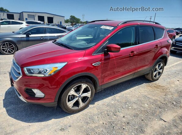 1FMCU9G93HUA82199 2017 FORD ESCAPE Red Tył lewy