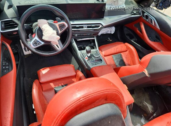 WBS33BA03RCN05324 2024 BMW M4 Синий Вид щитка приборов
