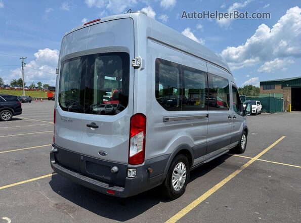 1FDZX2XM7GKB41228 2016 FORD TRANSIT Silver Przód prawy