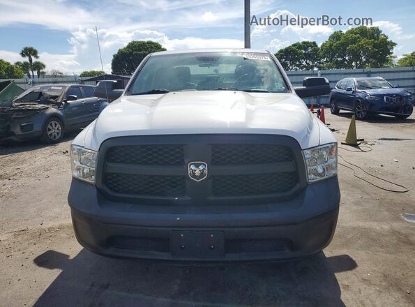1C6RR6FT2MS507789 2021 RAM 1500 White Вид ззаду